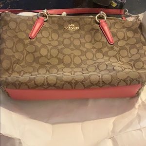 Medium authentic coach purse